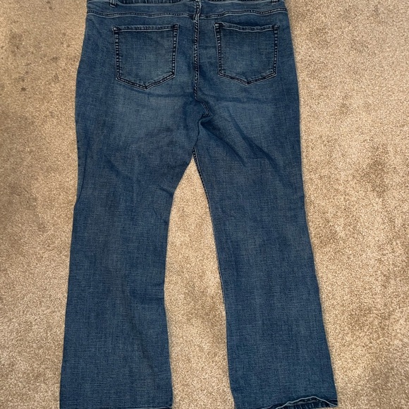 Venezia Blue Straight Leg Jeans Classic Style Size 22 - Picture 5 of 6